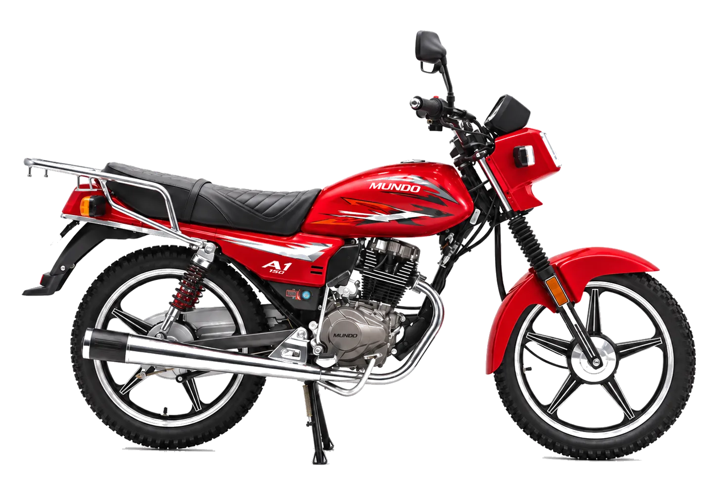 Motocicleta Mundo Moto A1-150, vista lateral