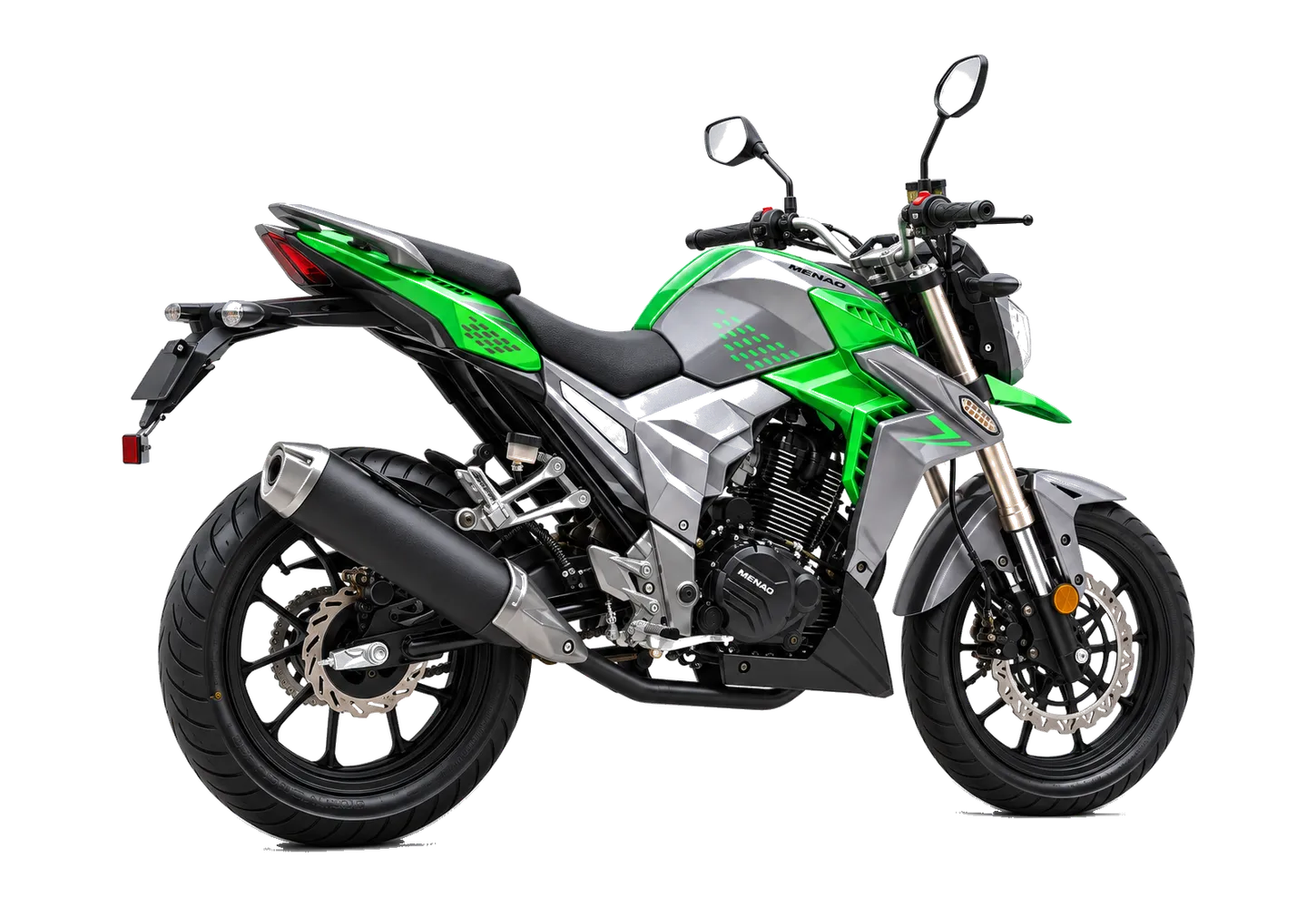 Motocicleta Mundo Moto R2-250, vista lateral