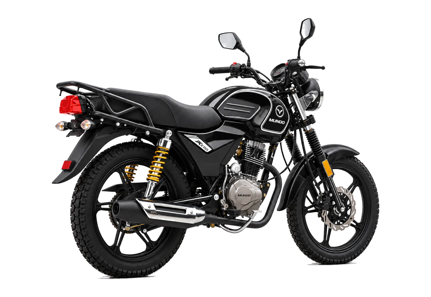 Motocicleta Mundo Moto X1-150, vista lateral